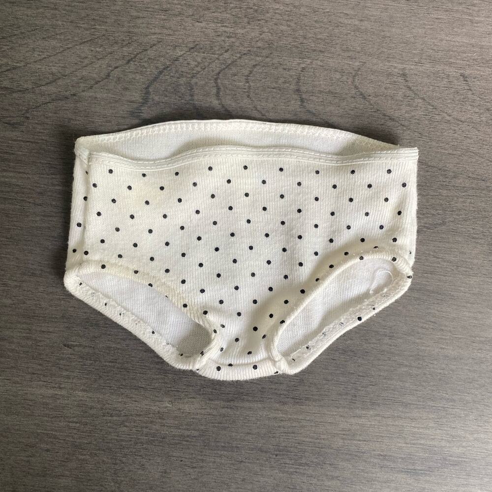 American Girl Pleasant Company Molly Polka dot underwear for doll RETIRED